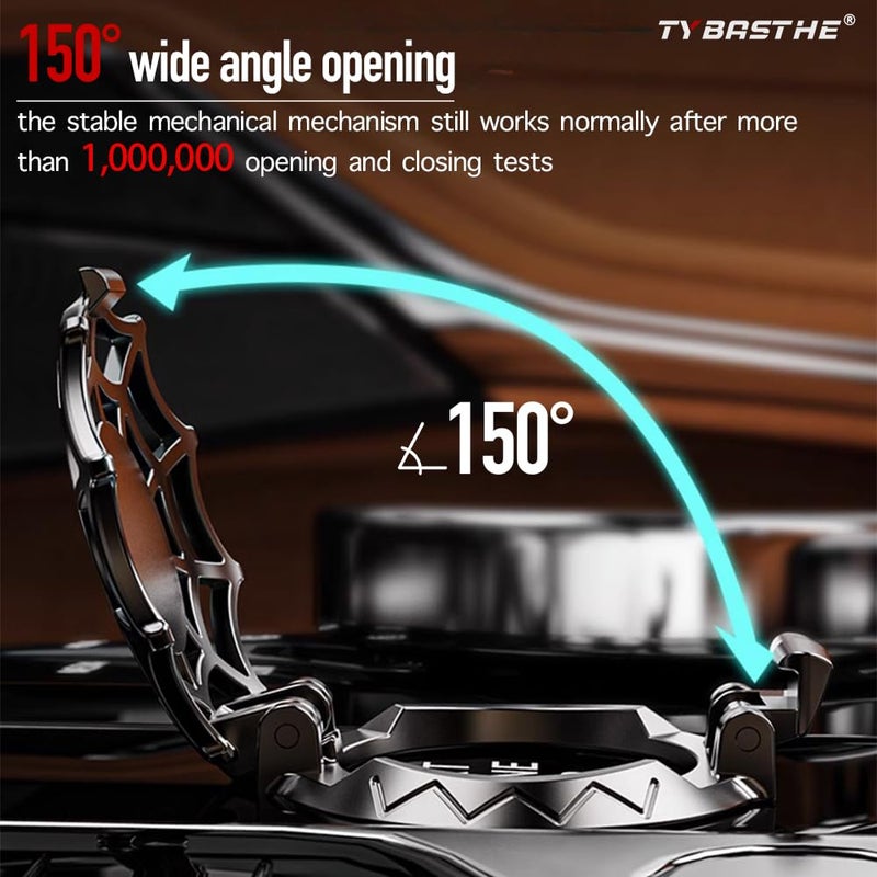 Tybasthe Original | Push Start Button Cover, Spiderman Car Engine Start Stop Button Cover Protector, Cool Car Accessories Interior Decor Sticker Decals Motorcycle Key Ignition Switch Cover, Black - Image 4